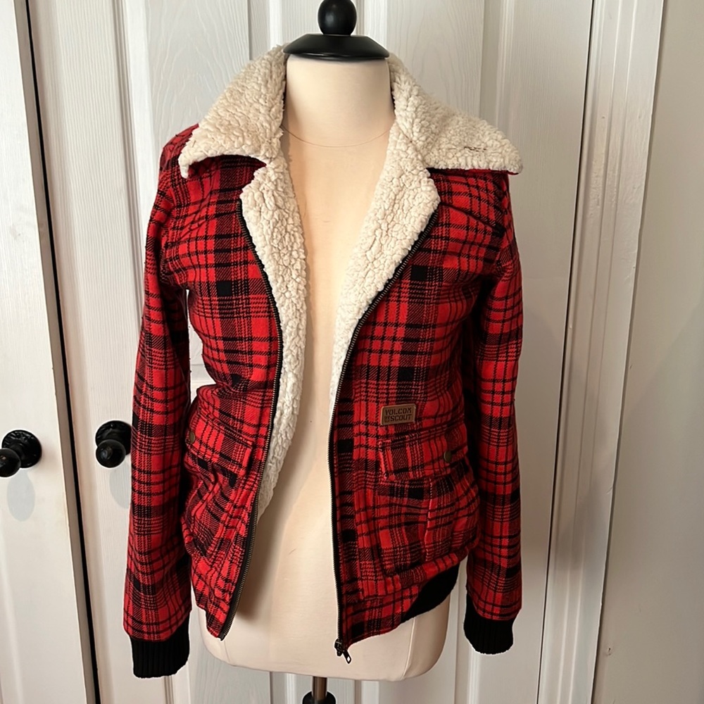 Volcom Wool Bomber Jacket
